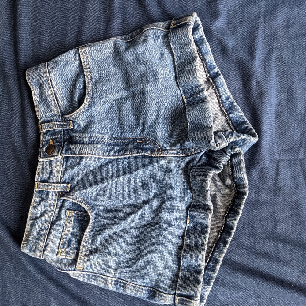 American Apparel denim shorts